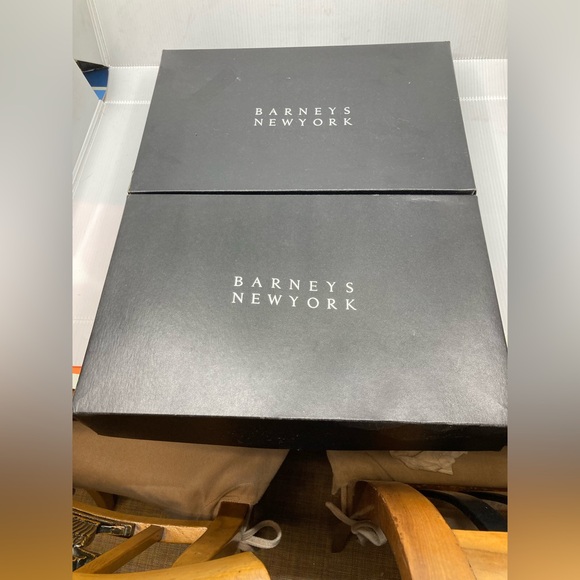 TWO Barney’s New York Gift Box Medium Black. 14.25 x 9.25x 2.5 EMPTY - Picture 10 of 15